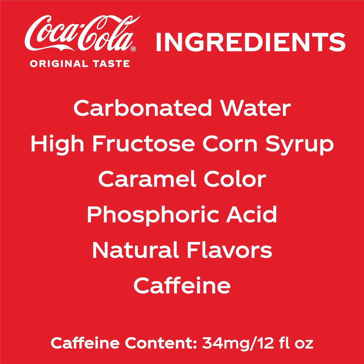 Coca-Cola Soda Soft Drinks