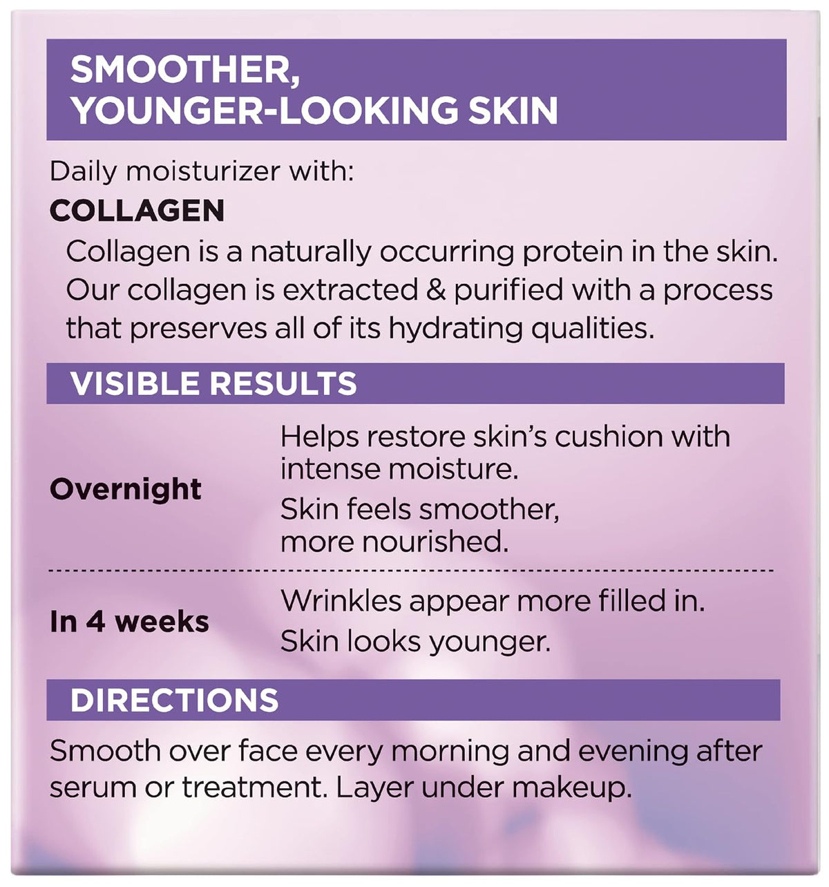 L’Oreal Paris Collagen Daily Face Moisturizer