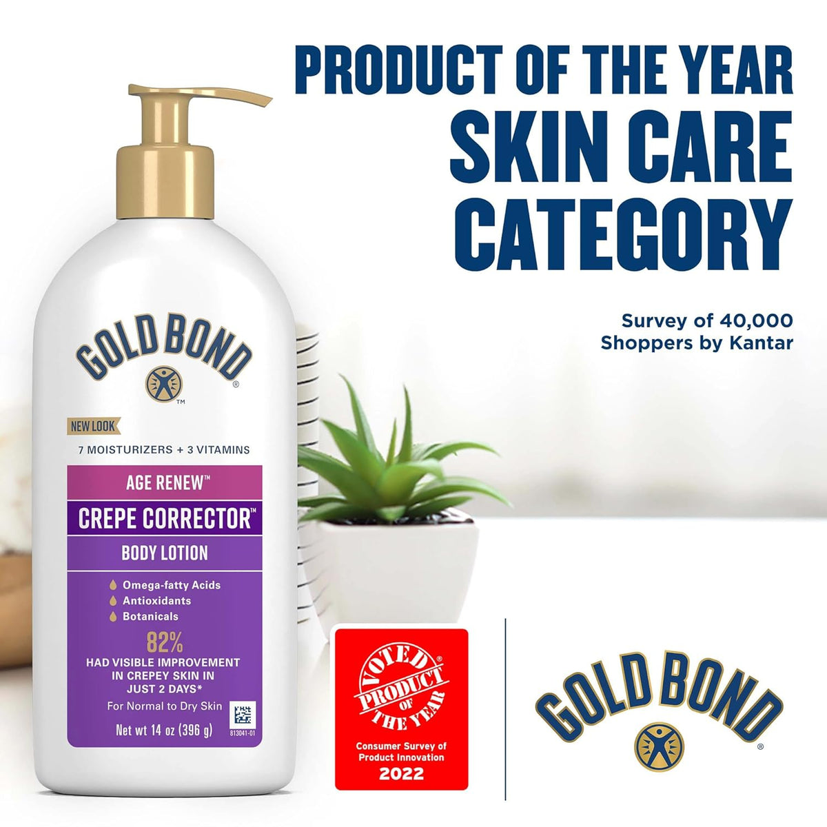 Gold Bond Age Renew Crepe Corrector Body Lotion
