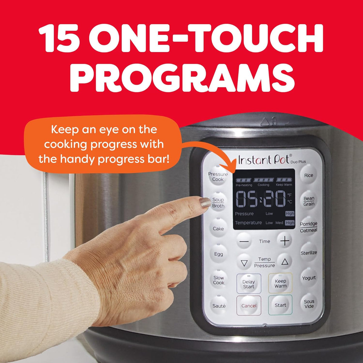 Instant Pot Duo Plus 9-in-1 Multicooker
