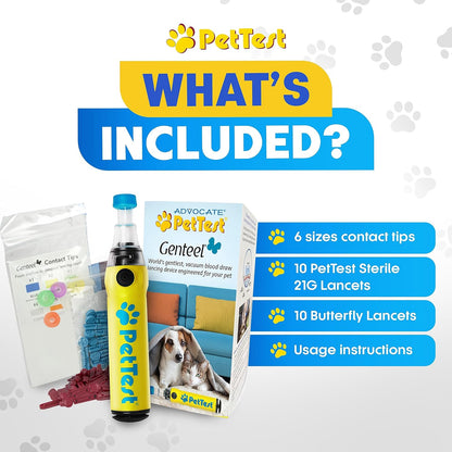 PetTest Genteel Pet Blood Sugar Monitoring
