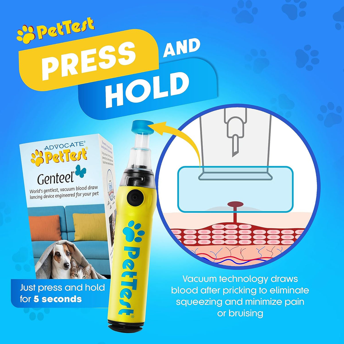 PetTest Genteel Pet Blood Sugar Monitoring