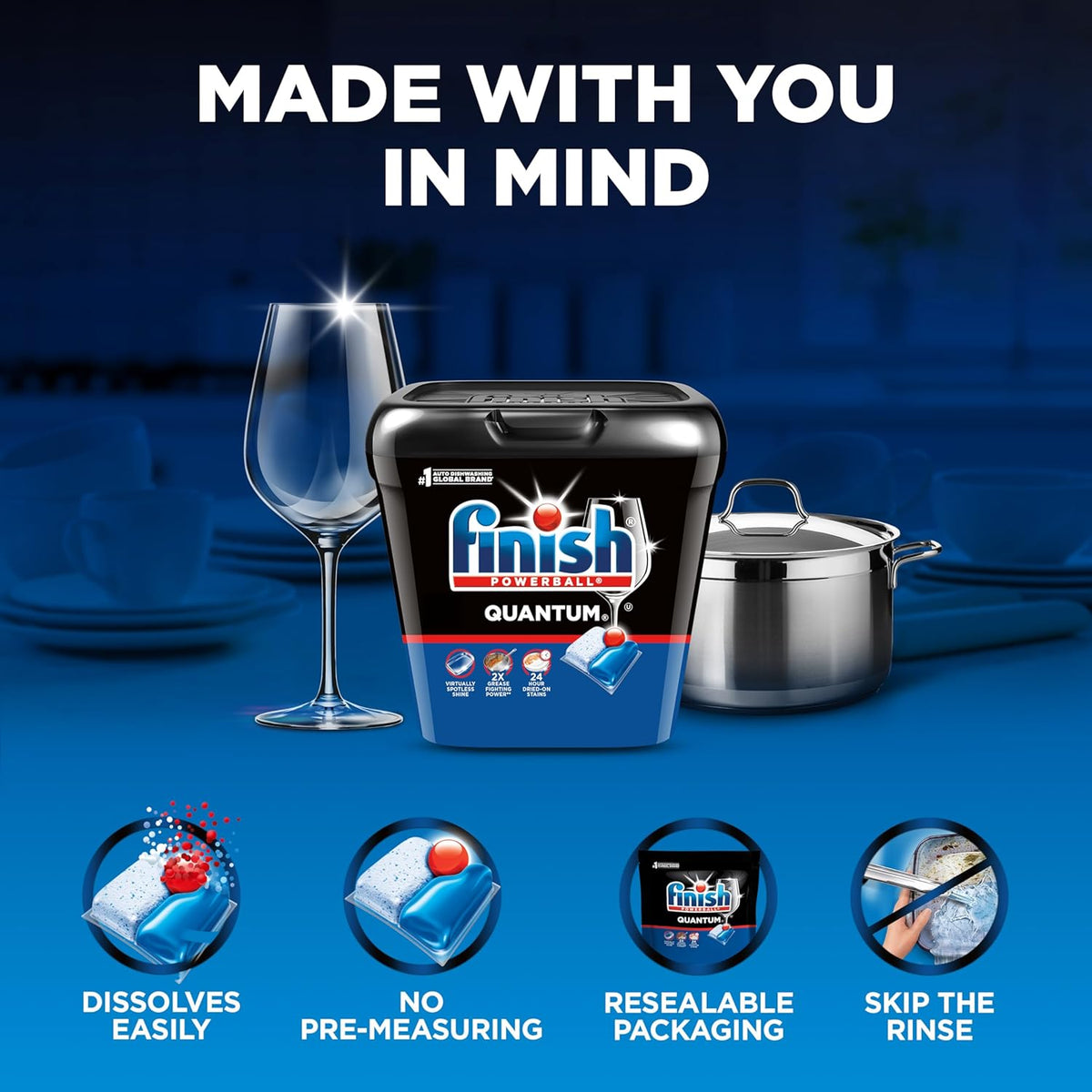 Finish Quantum Dishwasher Pods