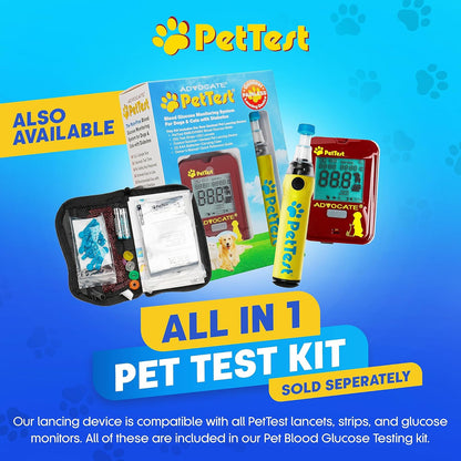 PetTest Genteel Pet Blood Sugar Monitoring